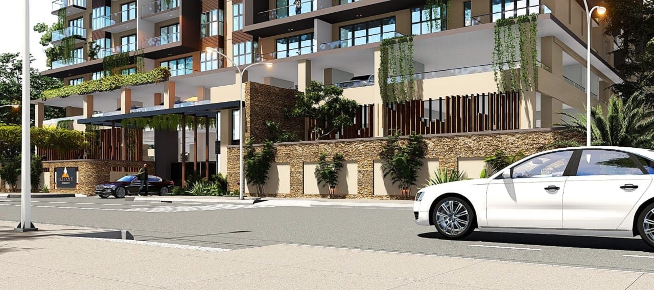 highpoint 336 apartments in kilimani entrance