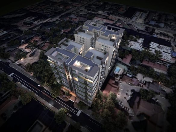 highpoint 336 apartments in kilimani top exterior view