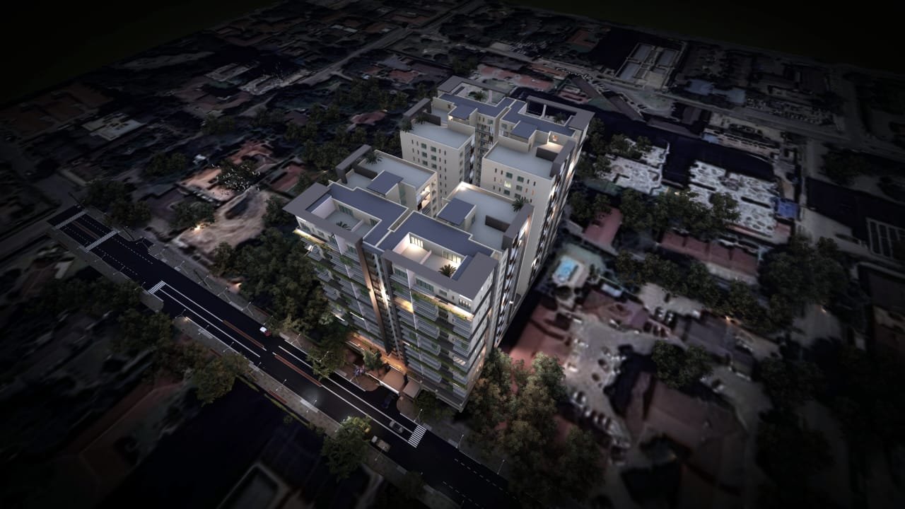 highpoint 336 apartments in kilimani top exterior view