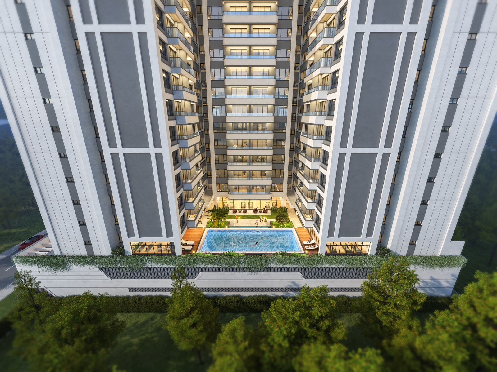 front view of Amto view apartments in westlands