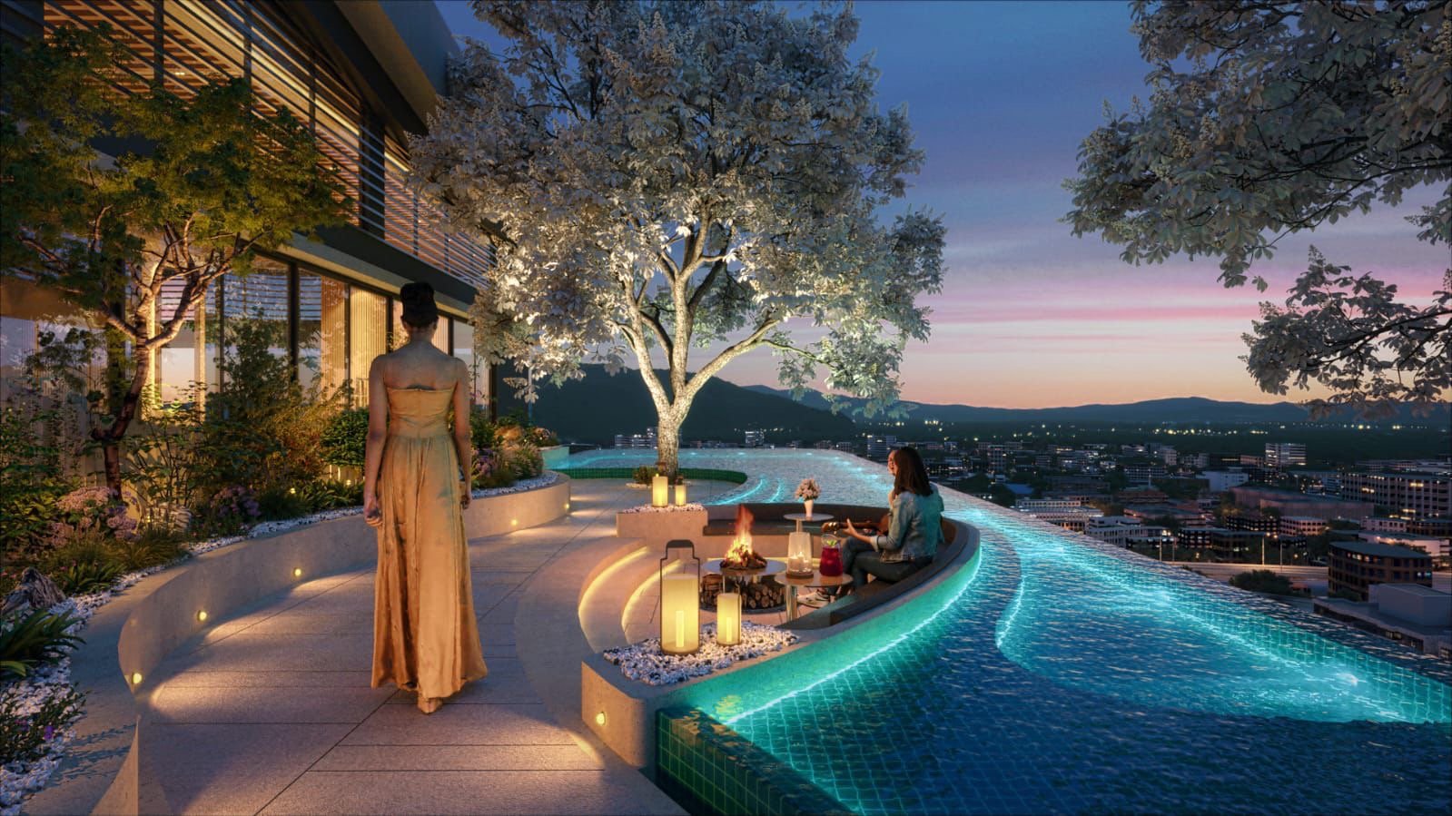 Galaxy One Apartments in rooftop launch