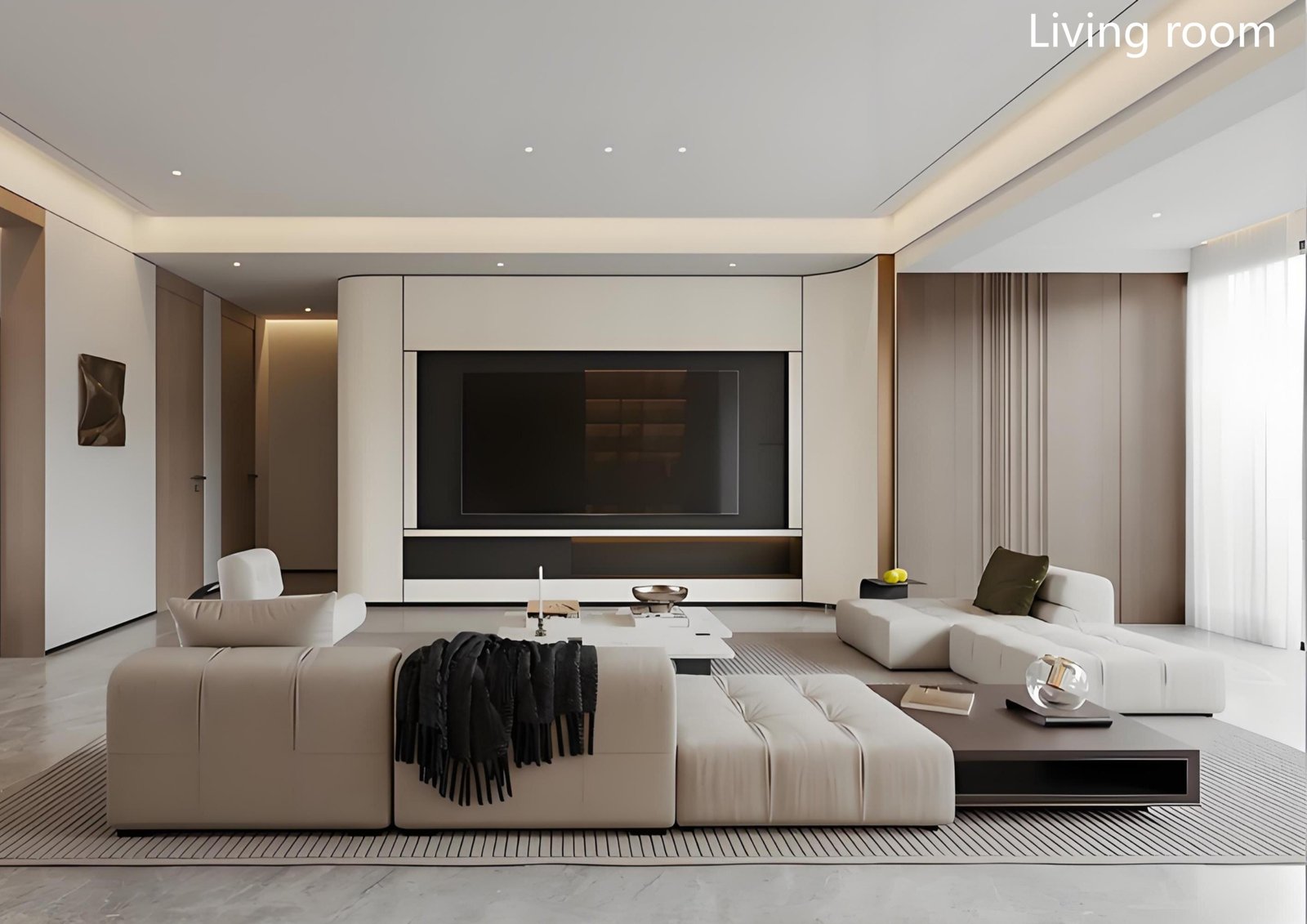 Luster Arbor Apartments in Kileleshwa living room