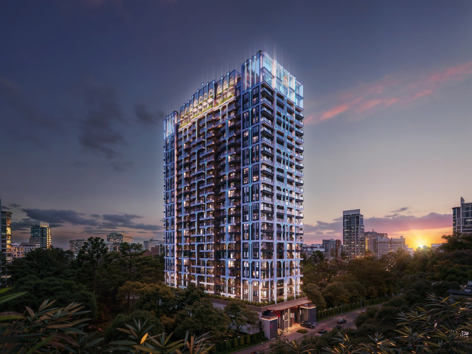 morvara apartments in westlands exterior building