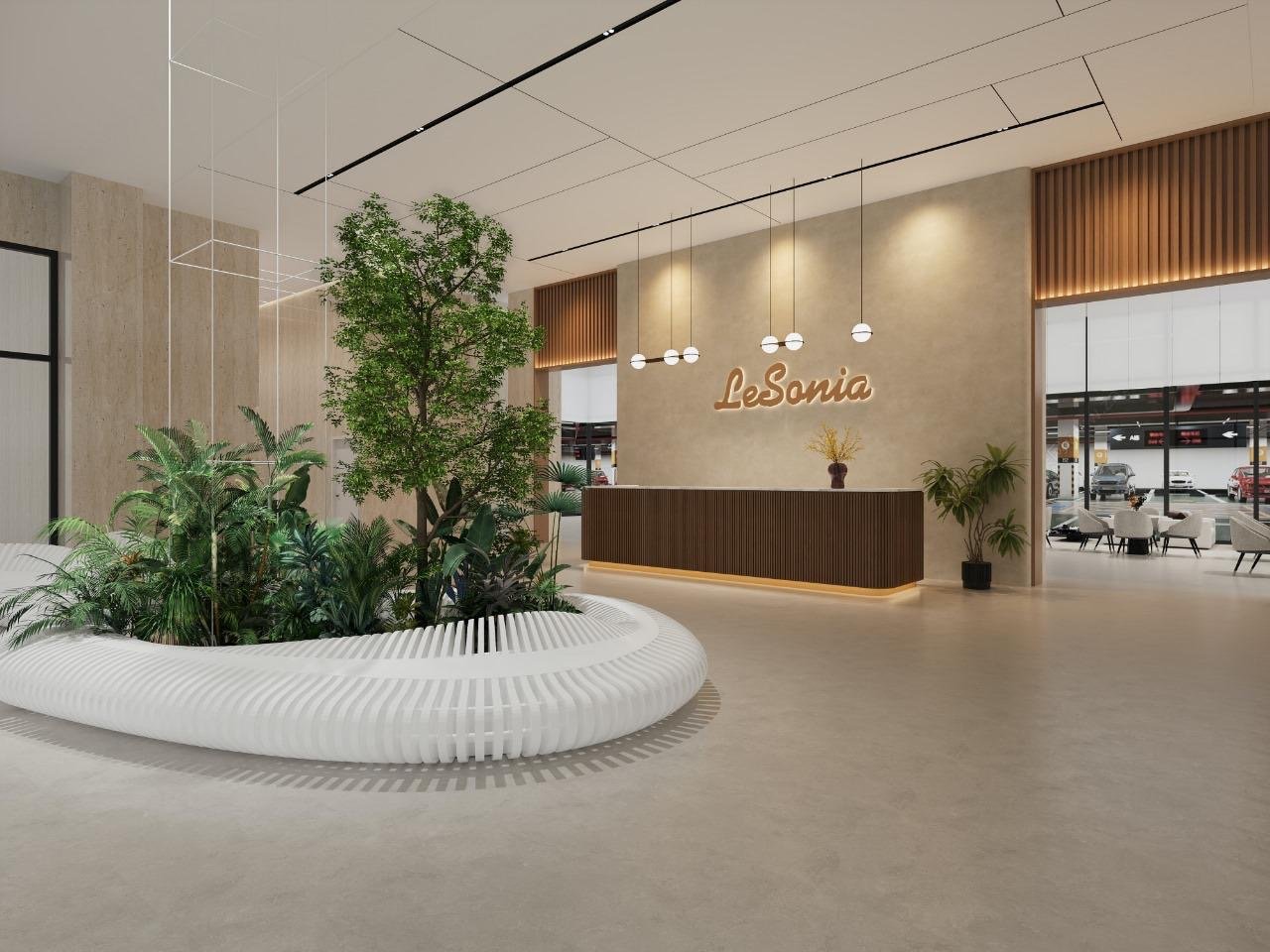 Lesonia Apartments reception