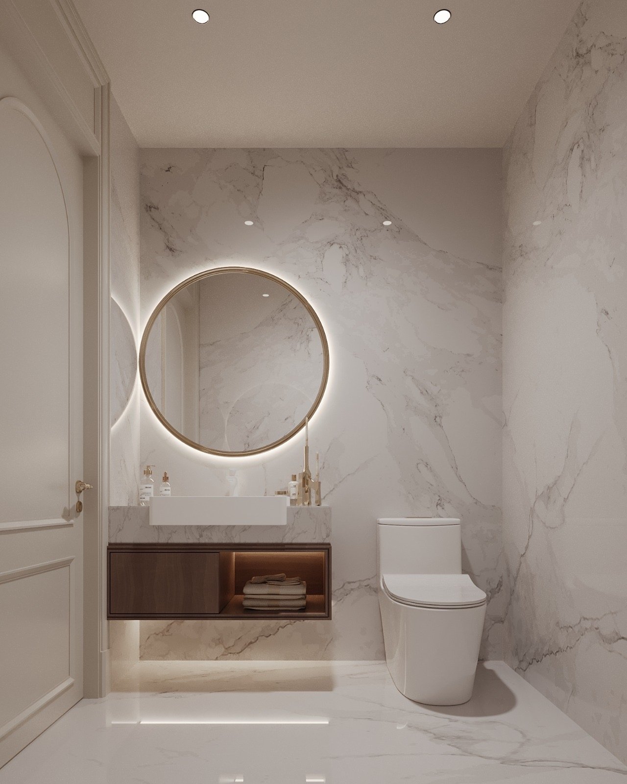 luna oak apartments in kilimani guest bathroom2