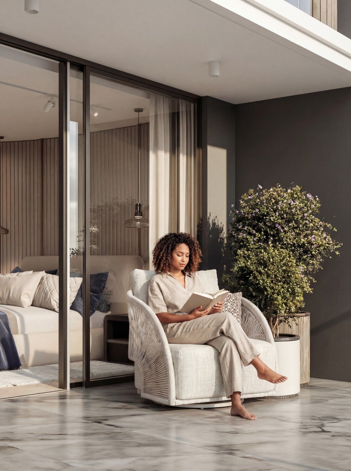 Cheval apartments in riverside balcony