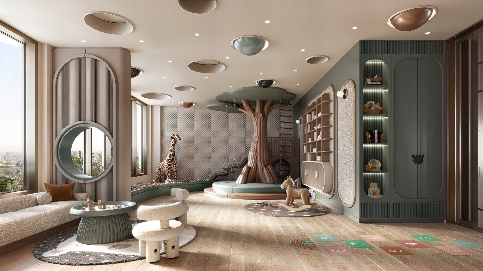 morvara apartments in westlands kids play area