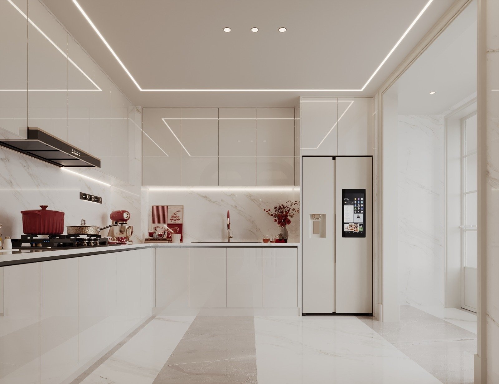 luna oak apartments in kilimani kitchen