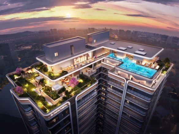 3 Bedroom Apartments in Westlands sky view