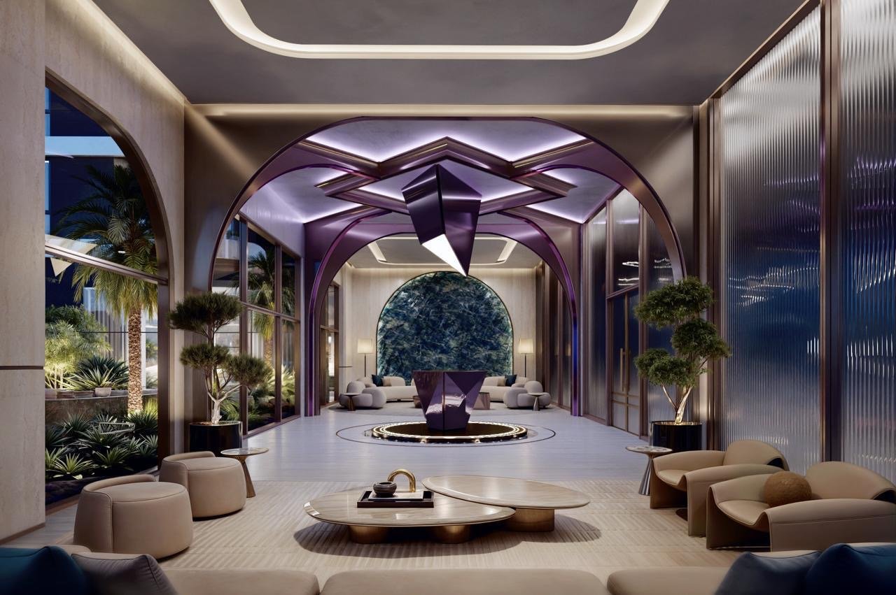 amethyst springs apartments in kilimani waiting area