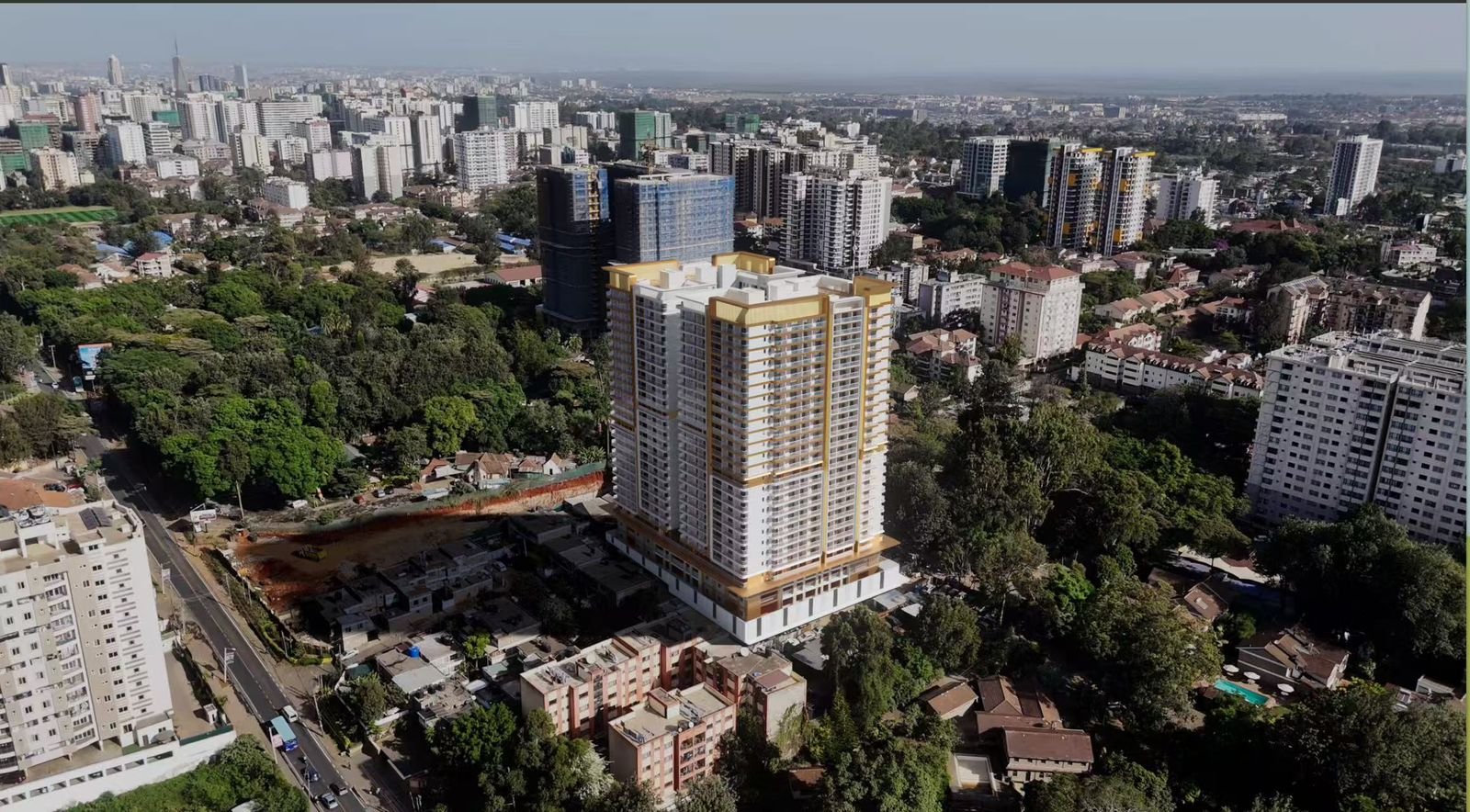luna oak apartments in kilimani exterior
