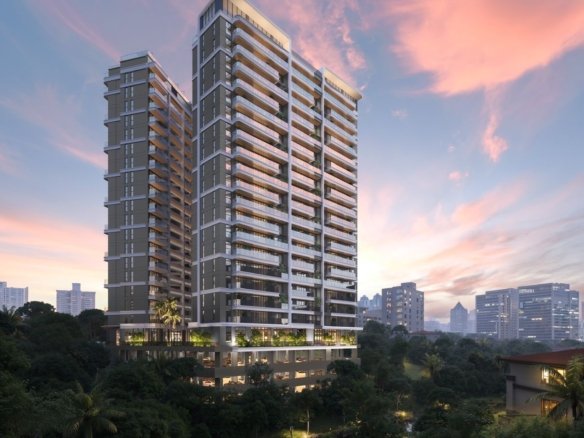 3 bedrooms at balkis residences exterior far view