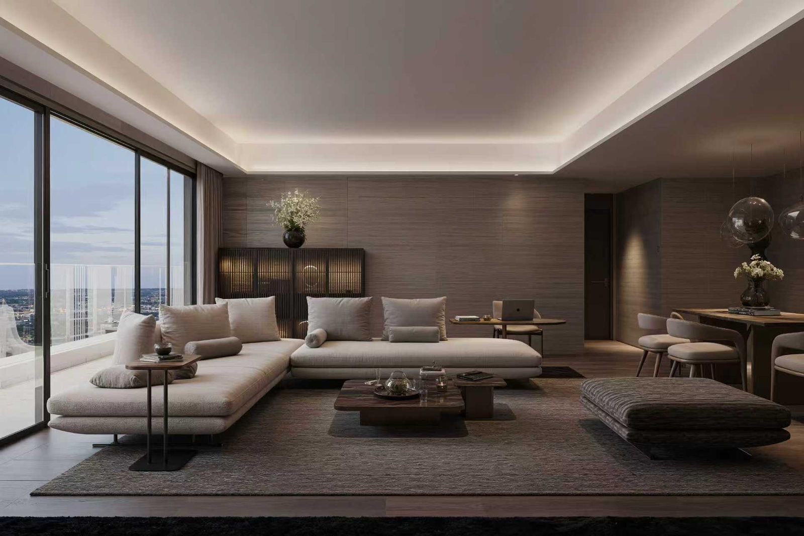 3 bedrooms at balkis residences livingroom