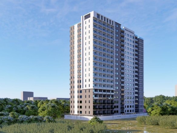 Exterior front View At Skyline Apartments In Kilimani