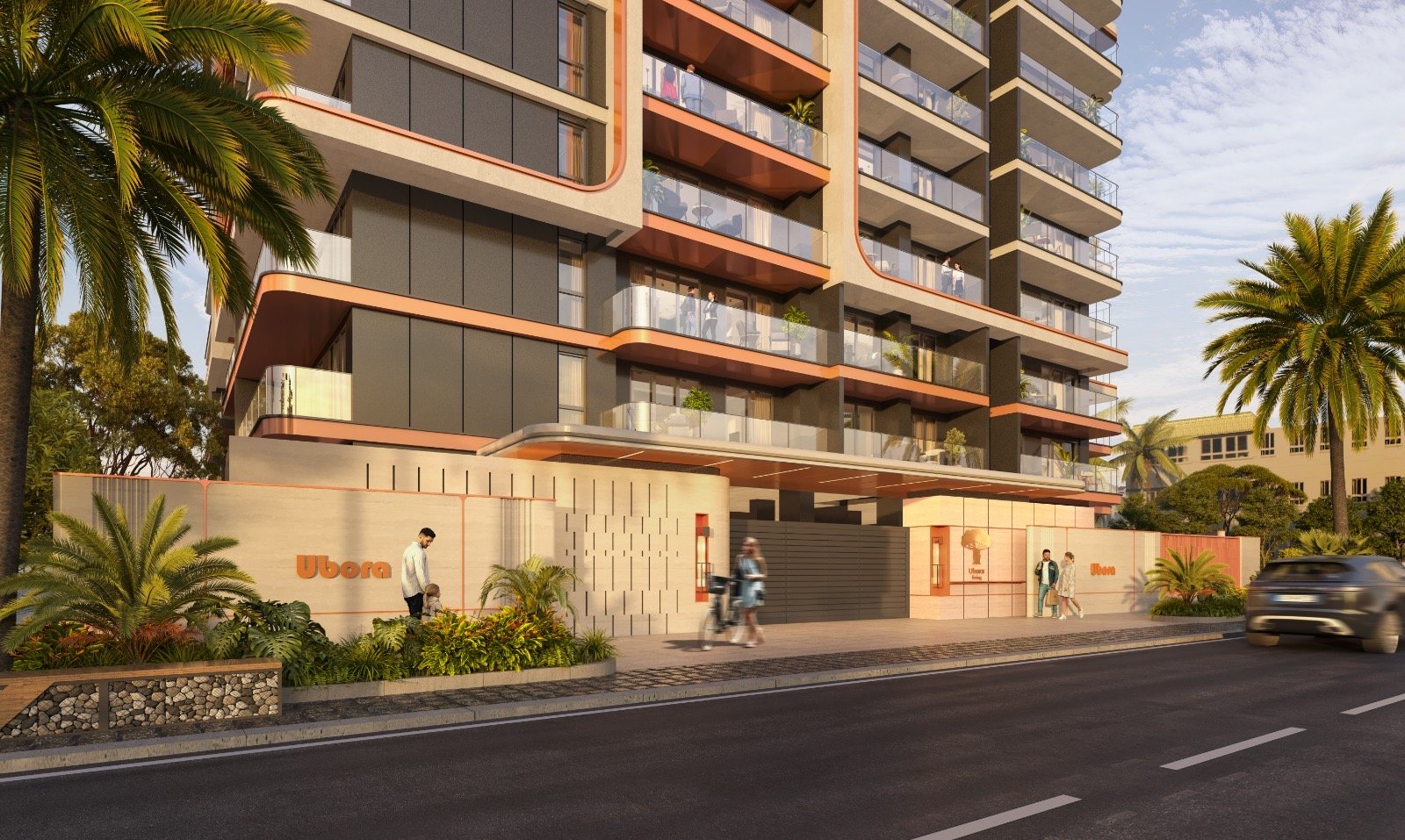 Modern Entrance Area Of 2 Bedrooms At Ubora Living Apartments In westlands