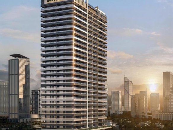 Exterior Sunset view Of 1 Bedrooms At Skyline Residence Apartments In Westlands