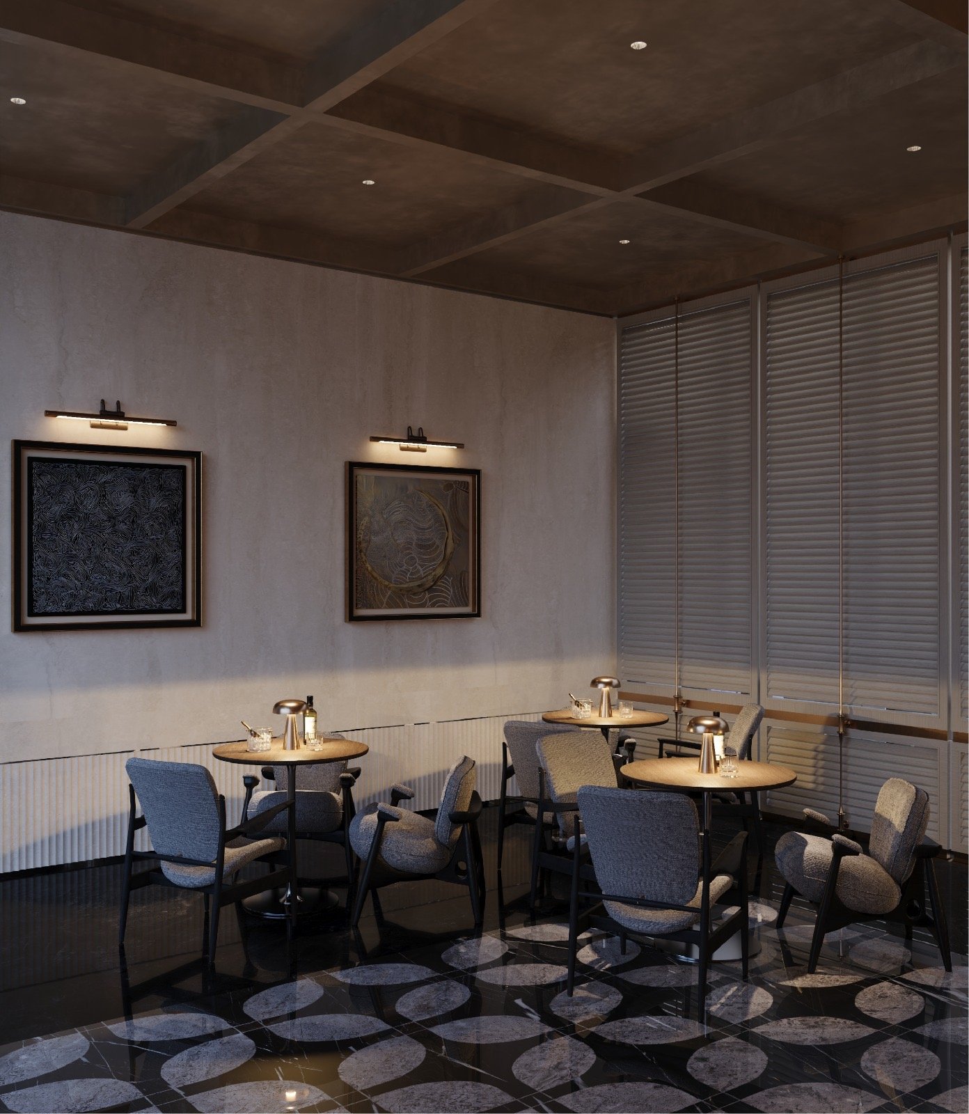 Peacefull Cafe Of 3 Bedrooms At Belgravia Place Apartments In Kileleshwa