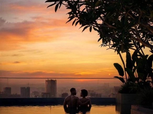 Peacefull Sunset Rooftop views Of 2 Bedrooms At Acacia Apartments In Kilimani