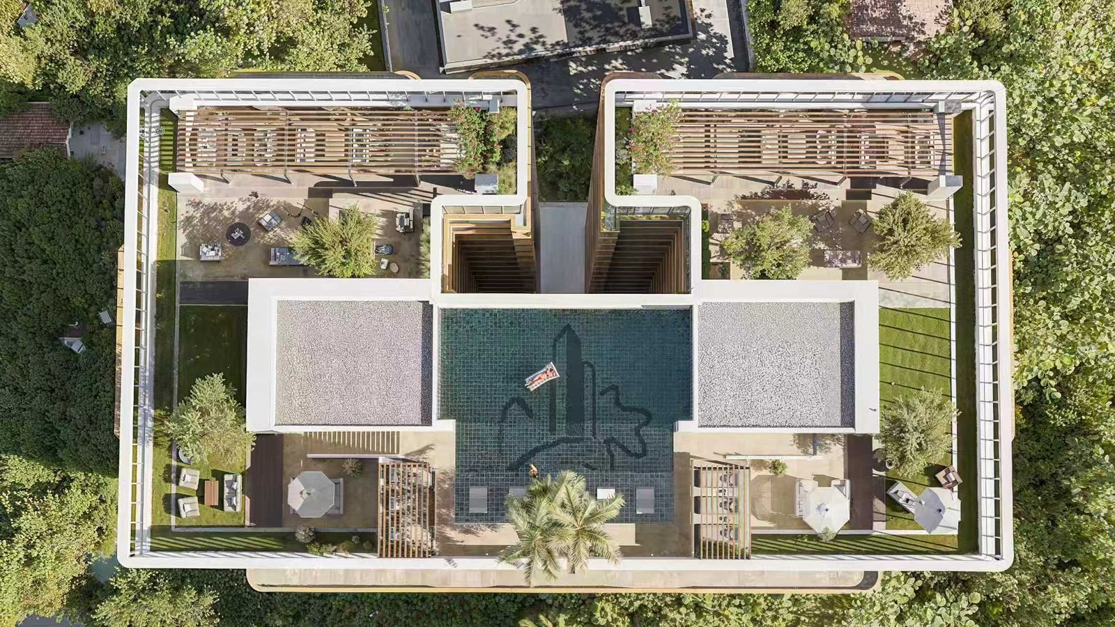 Rooftop View Of 2 Bedrooms At Oak Breeze Residency In Kilimani
