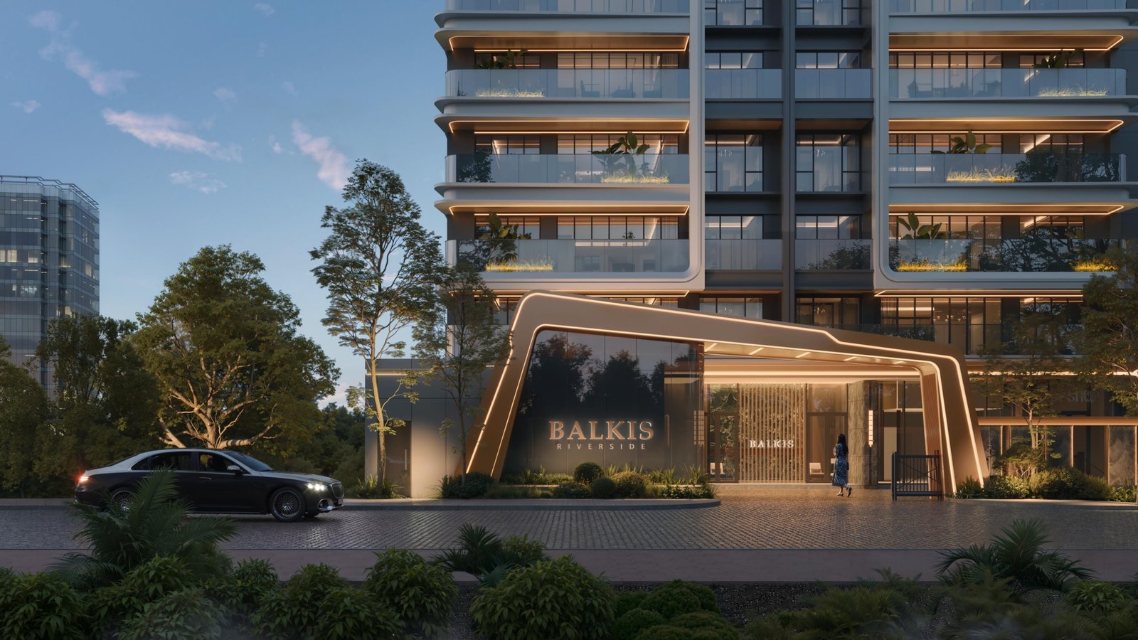 3 bedrooms at balkis residences main entrance