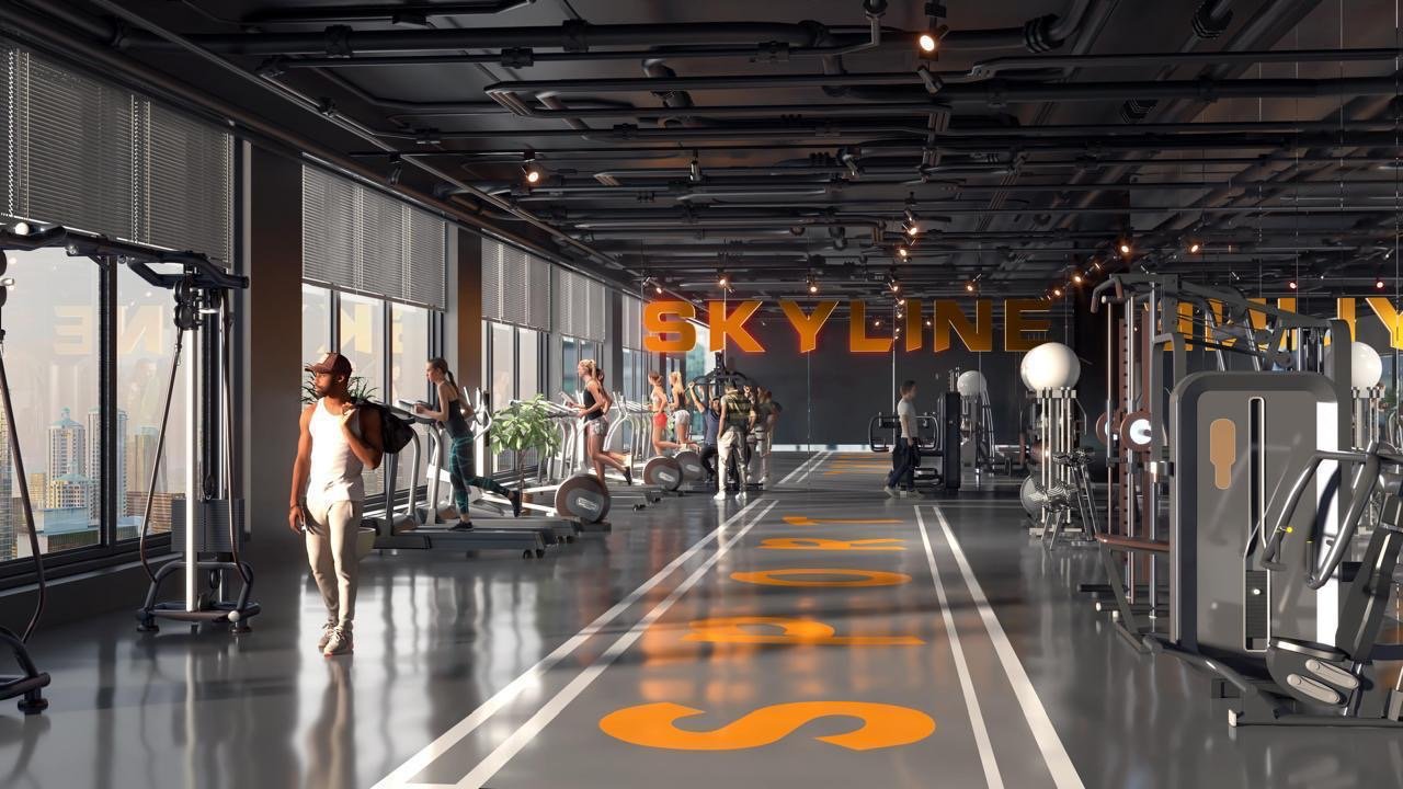 Well designed Gym Of 2 Bedrooms At Skyline Residence Apartments In Westlands