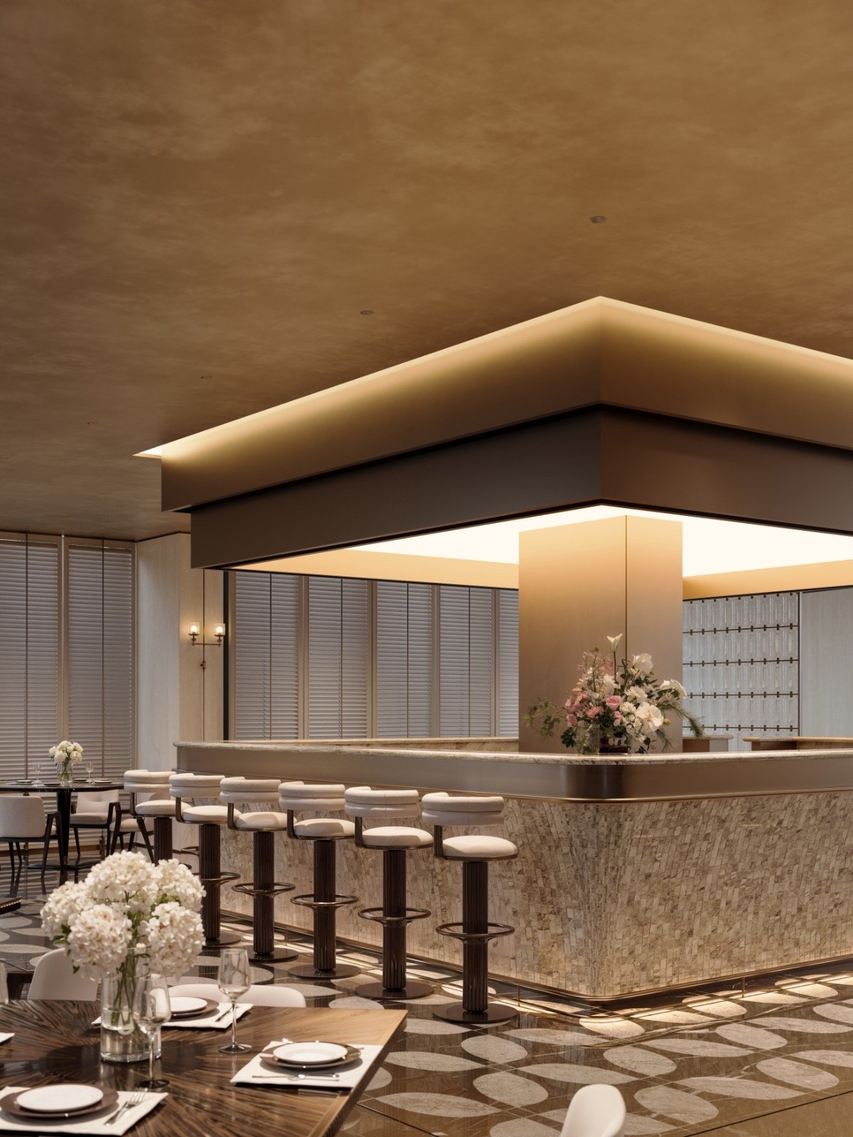 Cafe At Belgravia Place Apartments Of 3 Bedrooms In Kileleshwa Side view