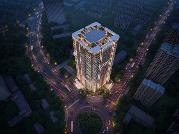 Exterior Rooftop View Of 1 bedrooms At Ubora Living Apartments In Westlands