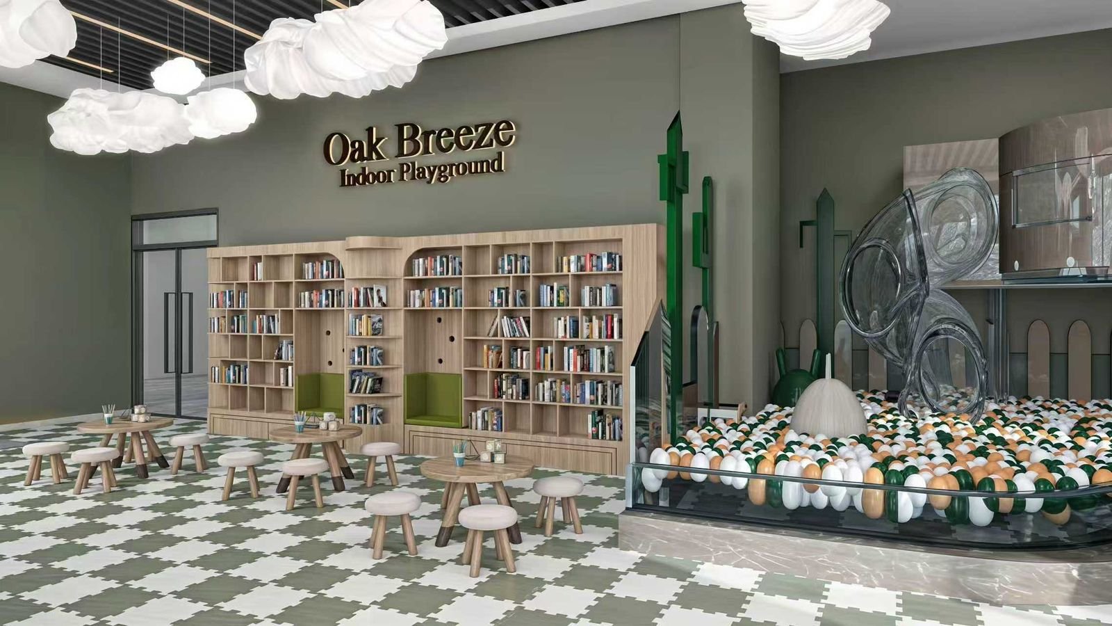 Spacious Kid's Play Ground Area Of 2 Bedrooms At Oak Breeze Residency In Kilimani