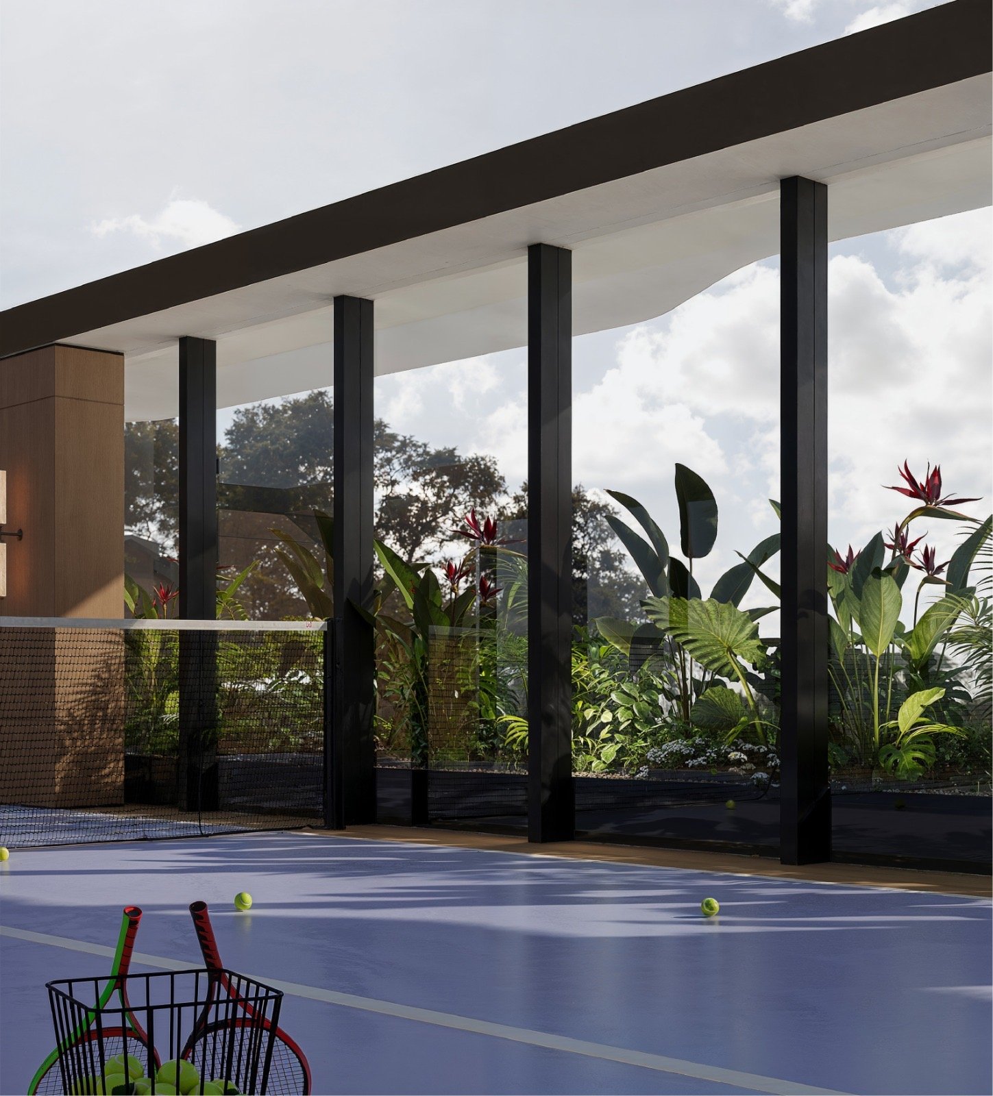 Tennis Court Area Of 3 Bedrooms At Belgravia Place Apartments In Kileleshwa