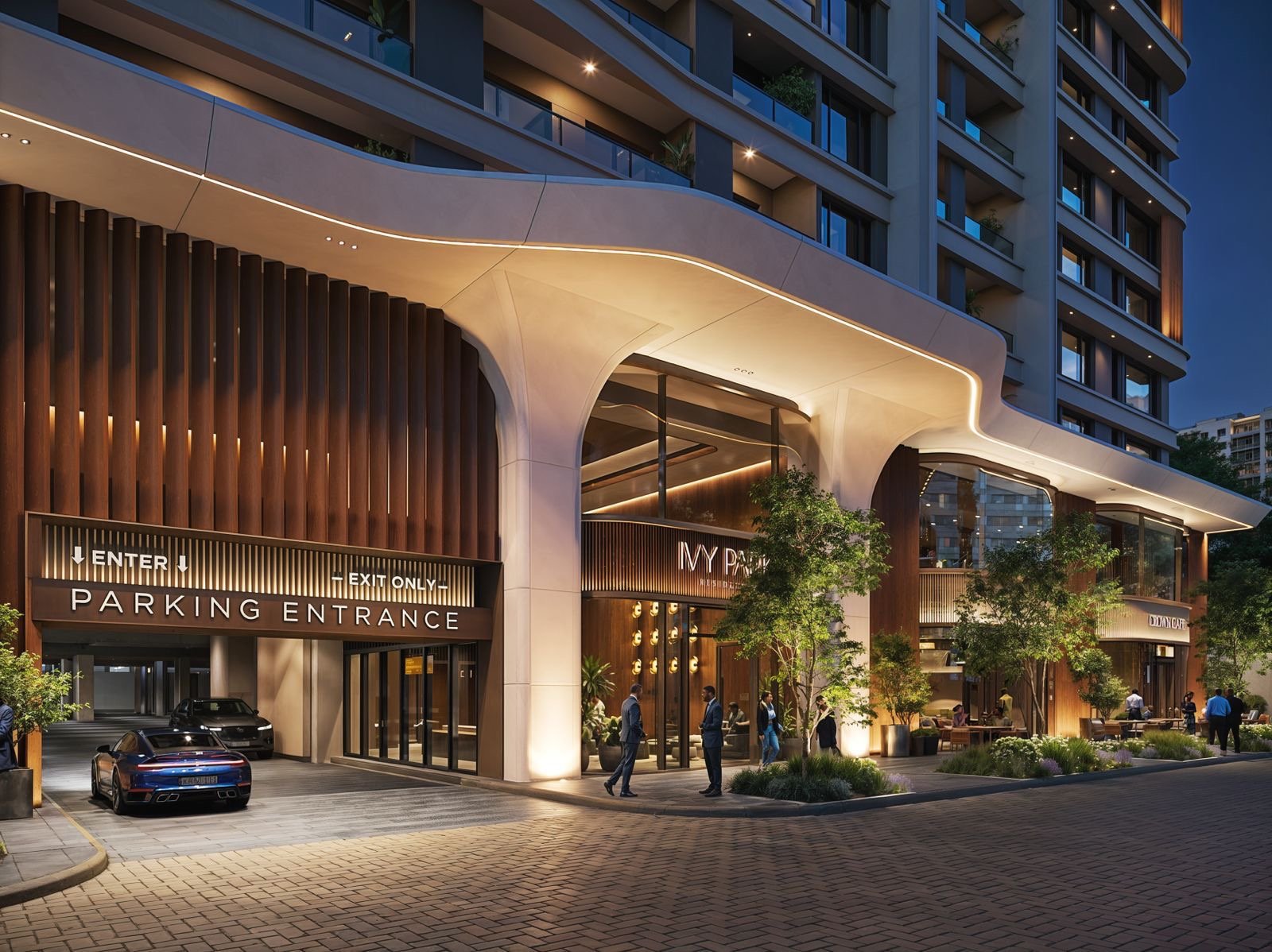 3 bedrooms at Ivy Park residences in kilimani car park
