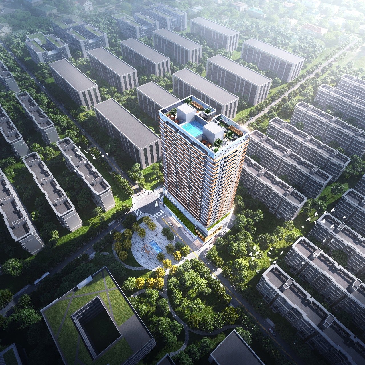 Exterior Far View At Oak Breeze Residency In Kilimani