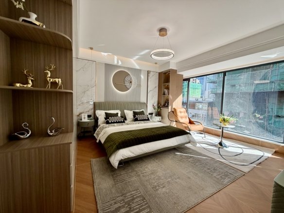 Modern Master Bedroom Of 3 Bedrooms At Luckinn Ivy Residence In Westlands