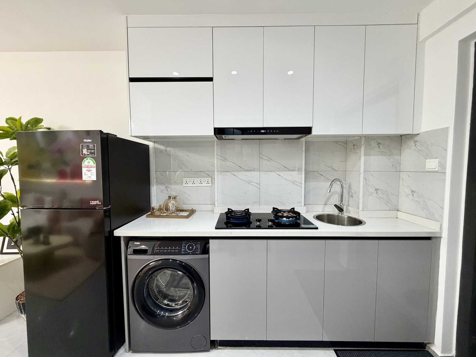 Studio Laundry Area At Modern City Apartments In Kilimani