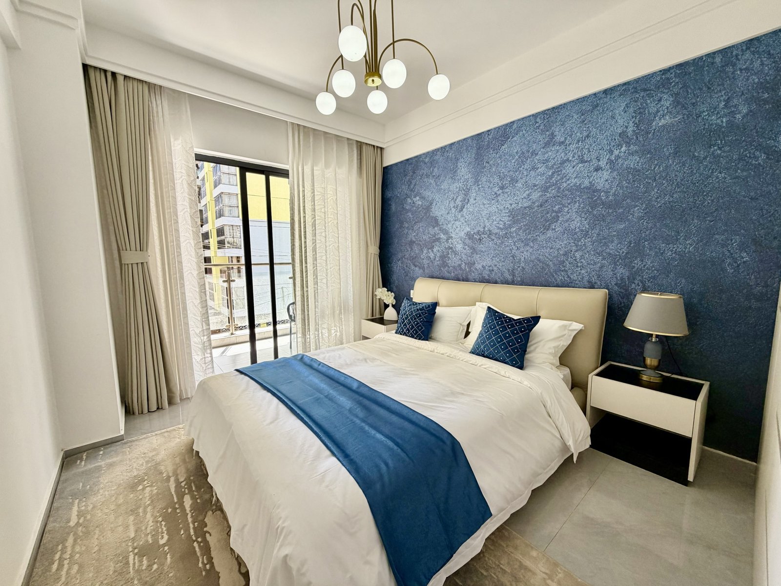 Elegant Bedroom At Modern City Apartments In Kilimani