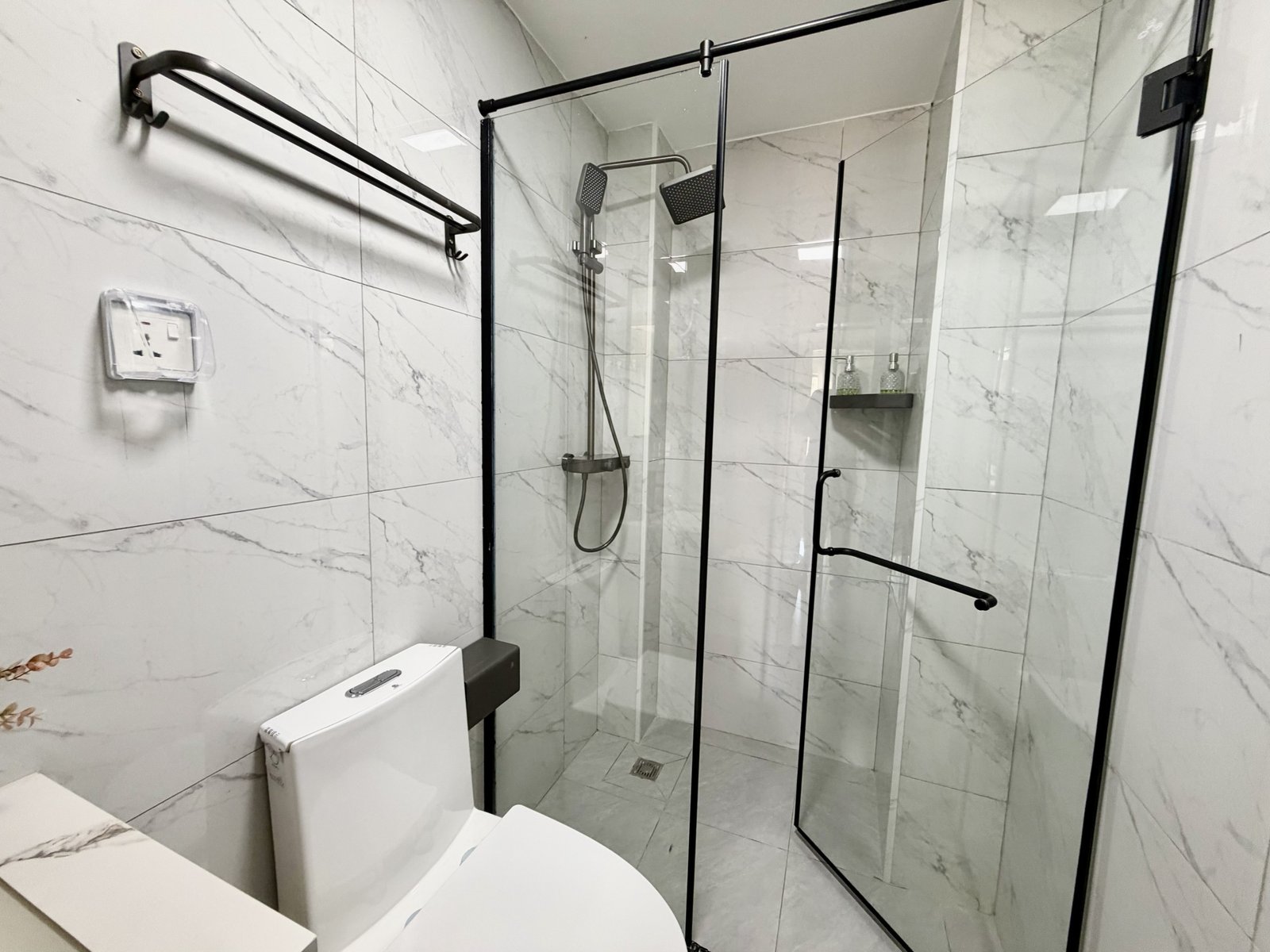 Well Designed Guest Bathroom Of 3 Bedrooms At Modern City Apartments In Kilimani
