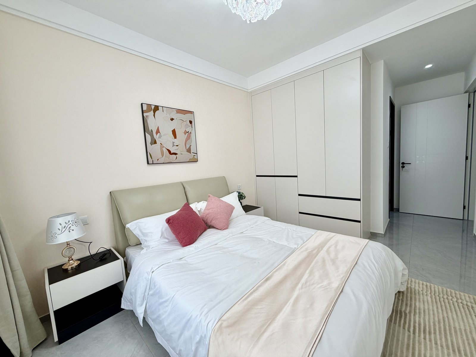 Guest Bedroom Area Of 3 Bedrooms At Modern City Apartments In Kilimani