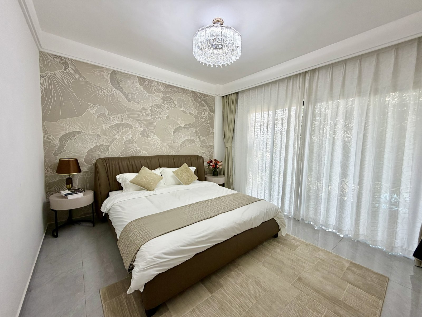 Elegant Bedroom Of 2 Bedrooms At Modern City Apartments In Kilimani