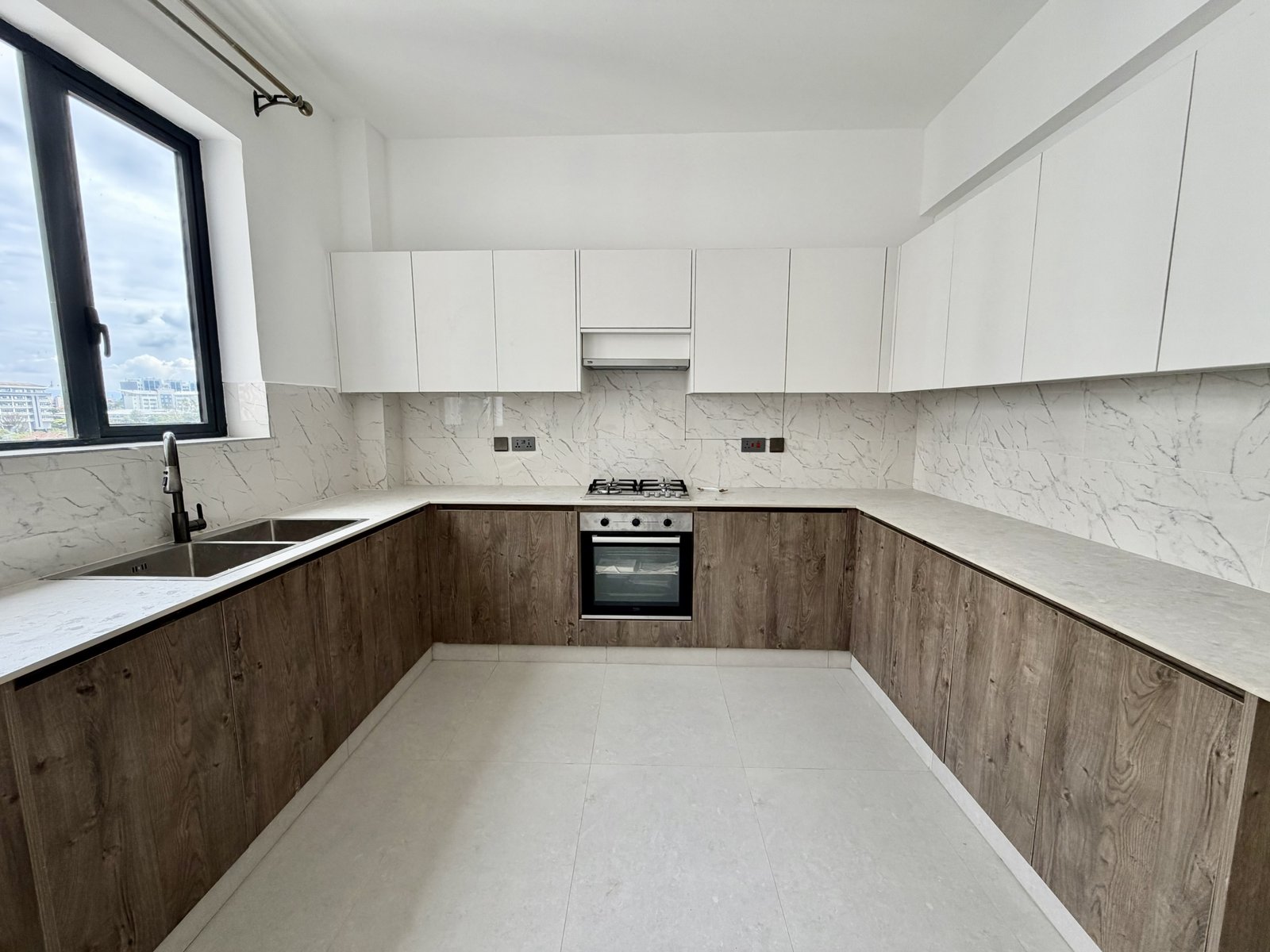 Modern Kitchen Of 2 Bedrooms At Urban Dreams Apartments In Westlands
