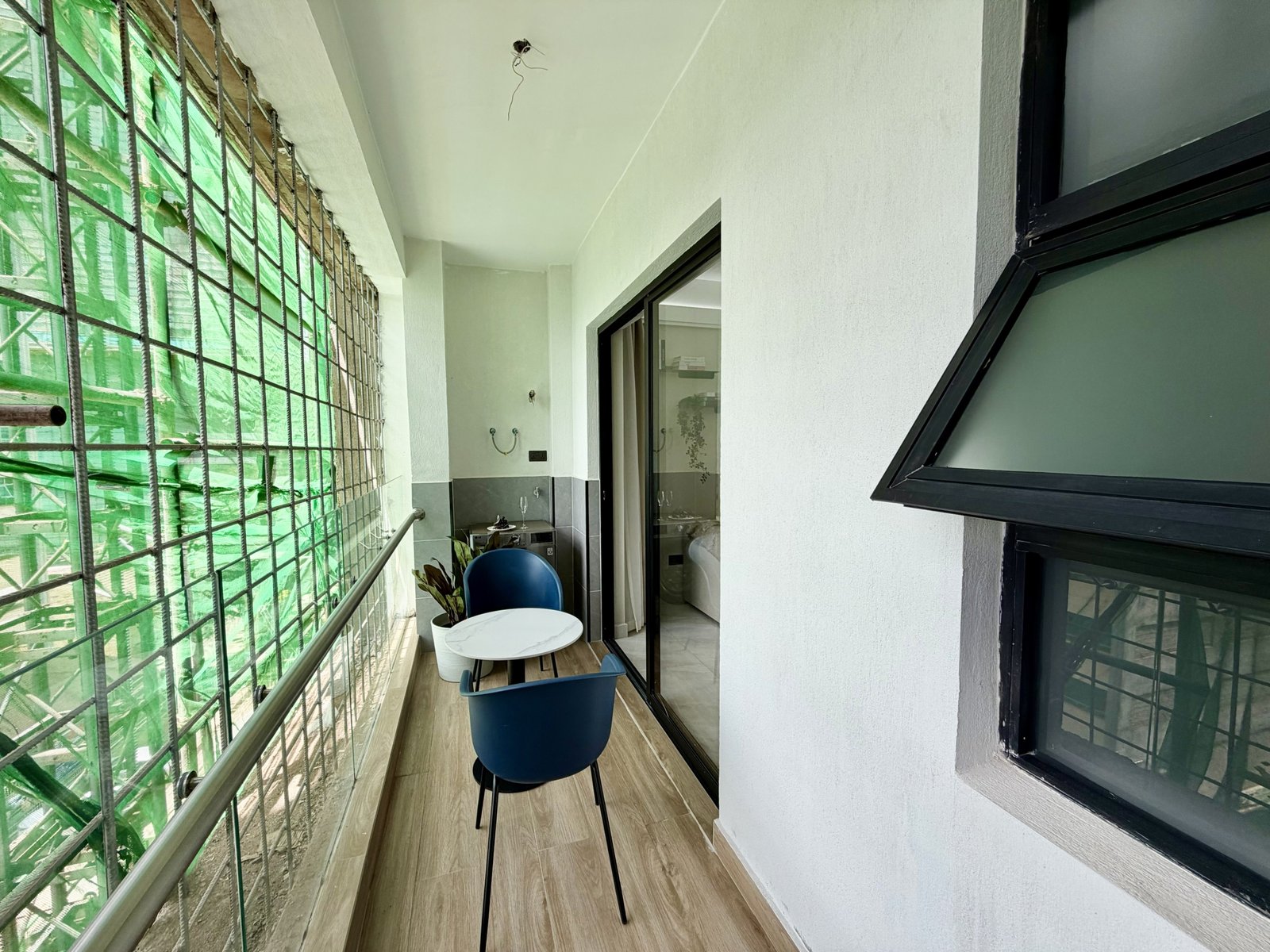 Well designed Balcony Area Of 1 bedrooms at Oak west Residency In Westlands