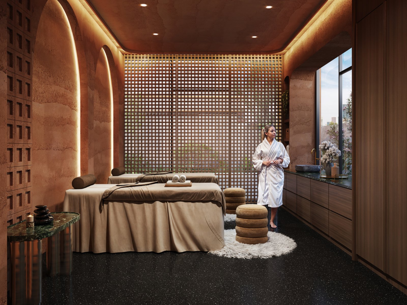 Luxury Spa Facility Of 5 Bedroooms At Gaia Brookside Apartments In Westlands