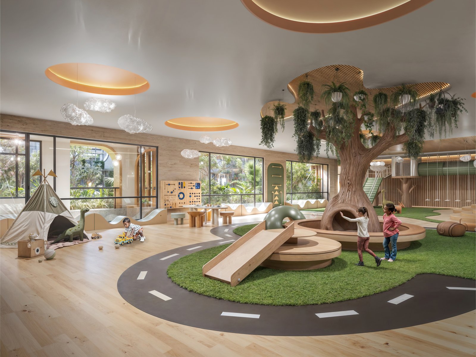 Spacious Kid's Play Area Of 5 Bedroooms At Gaia Brookside Apartments In Westlands