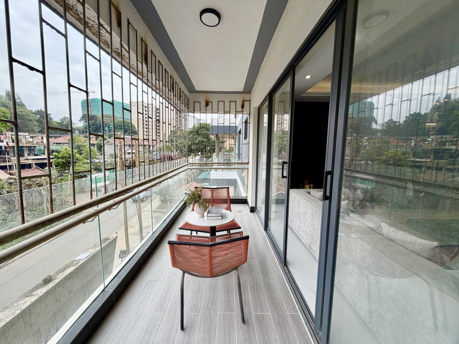 Stylish Balcony Of 4 Bedrooms At Venus Oak Residency In Kileleshwa