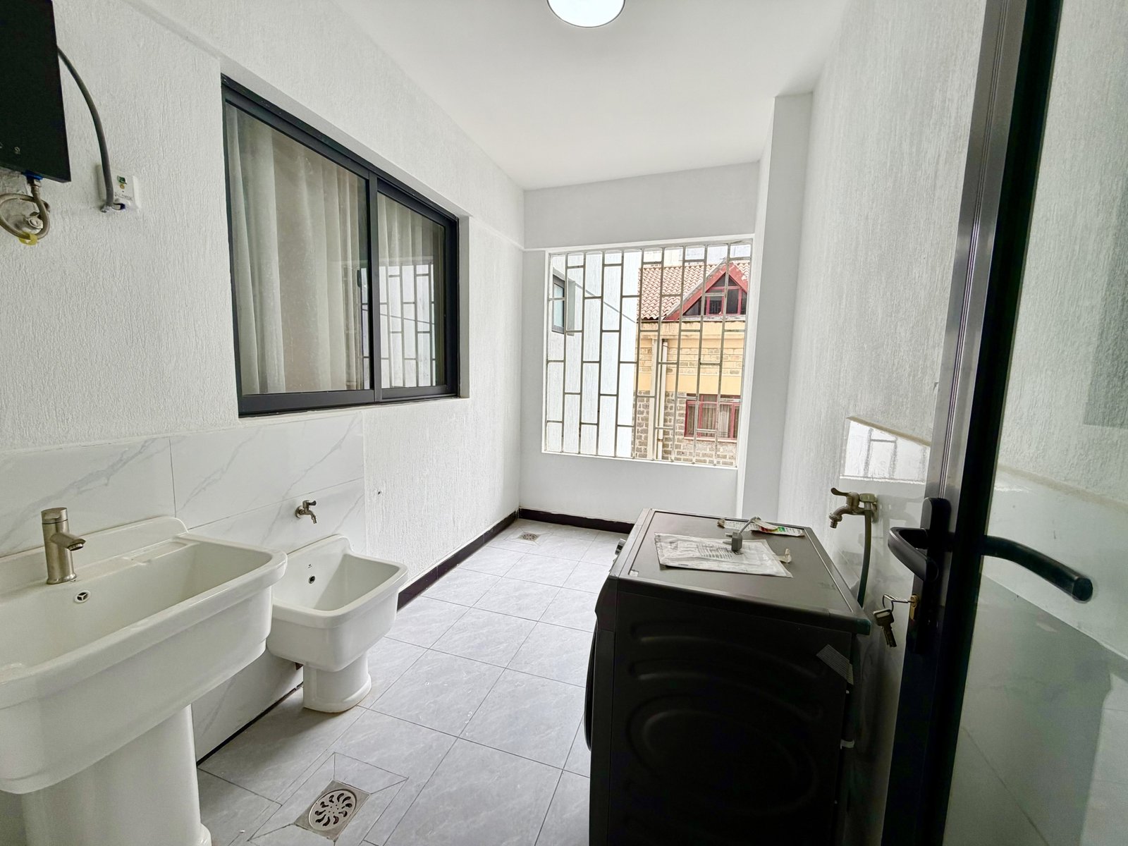 Spacious Laundry Area Of 4 Bedrooms At Venus Oak Residency In Kileleshwa