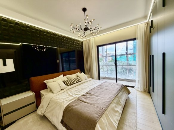 High End Master Bedroom Of 3 Bedrooms At Capricorn Residences In Kilimani