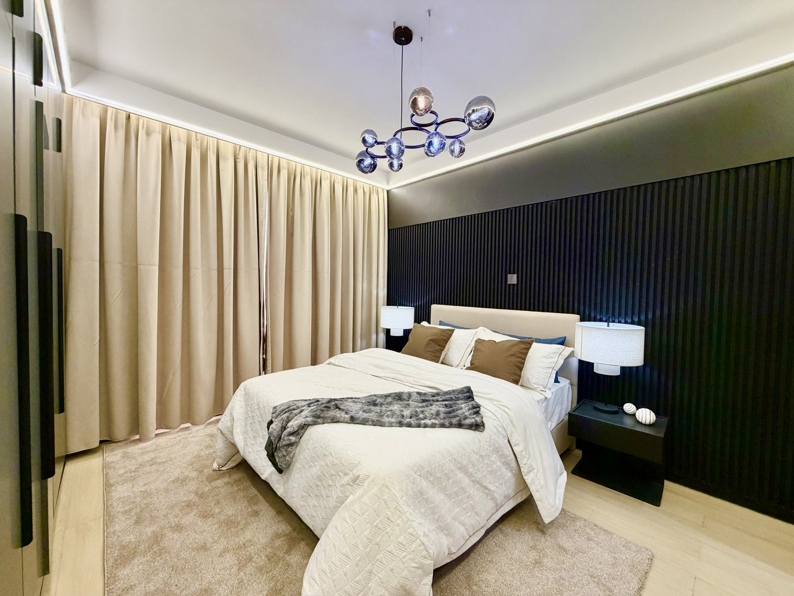 High End Master Bed Of 2 bedrooms At Capricorn Residences In Kilimani