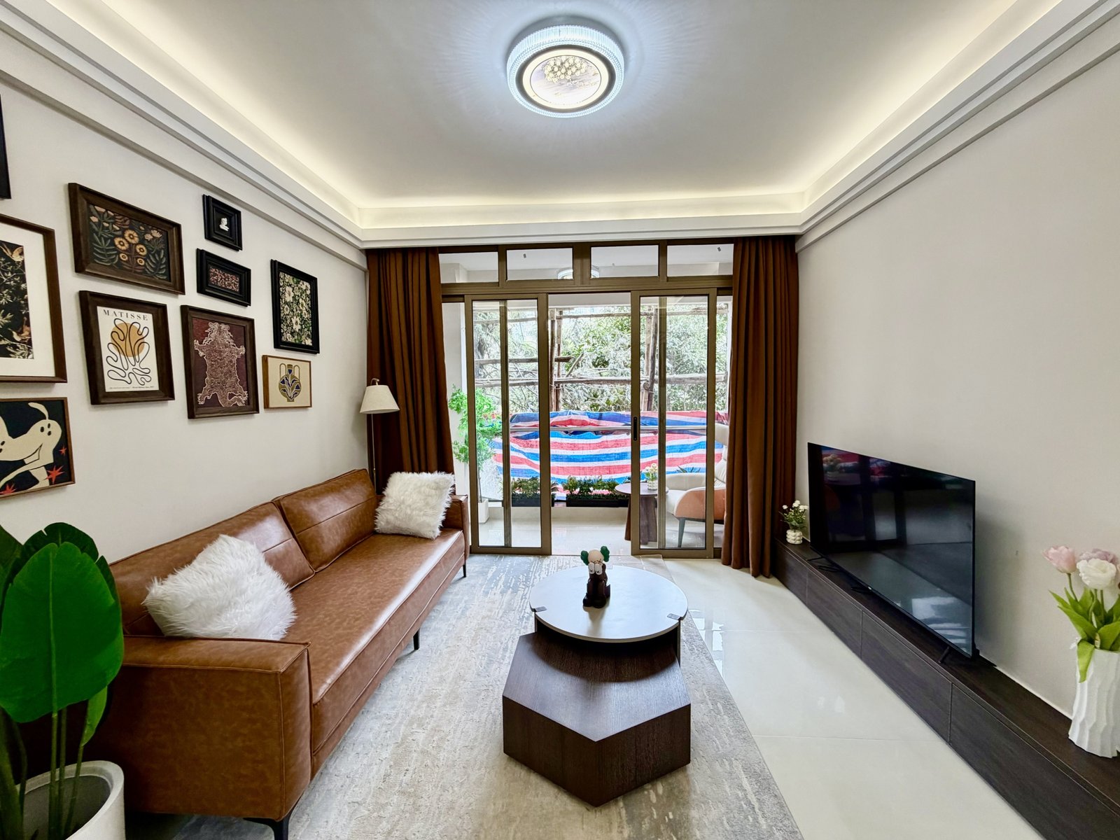 Spacious Living Room Of 2 Bedrooms At Lido Garden Apartments In Kilimani