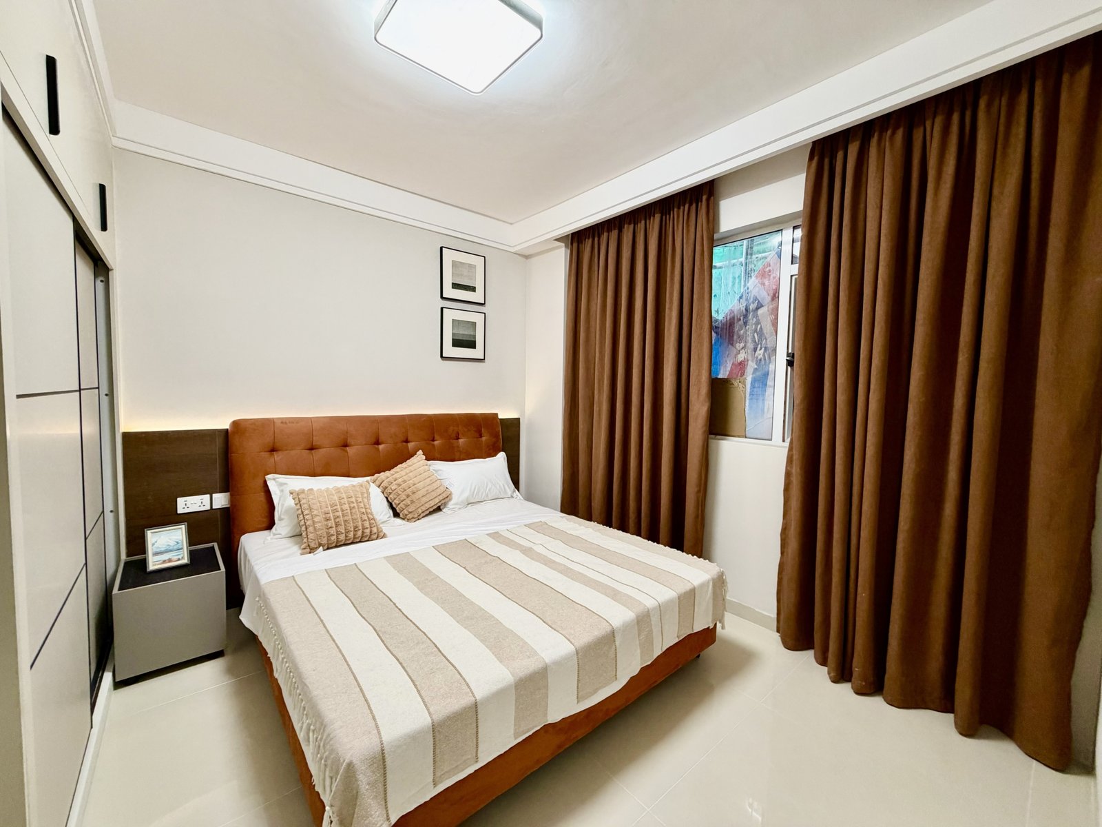 Spacious Bedroom Of 2 Bedrooms At Lido Garden Apartments In Kilimani