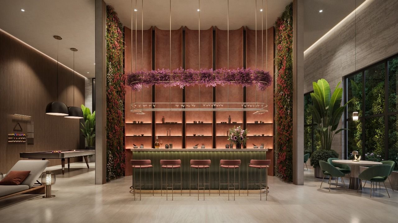 Well designed Bar Of 3 bedrooms At Blossom Ivy Residence Apartments In Kileleshwa