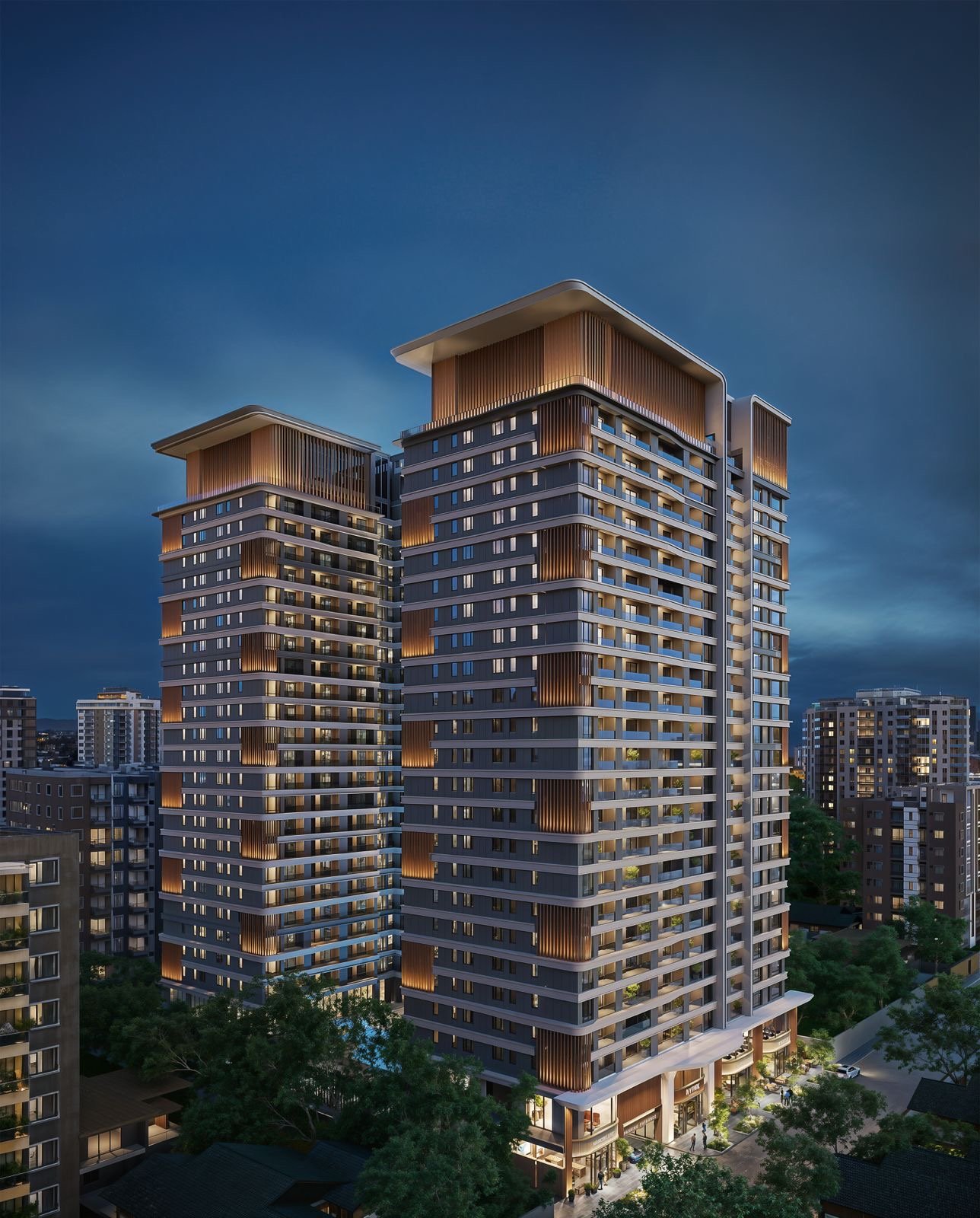 3 bedrooms at Ivy Park residences in kilimani Exterior front veiws