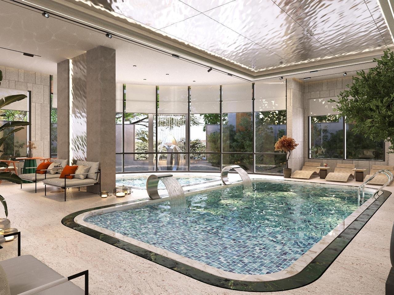 Rooftop Swimming Pool Of 1 Bedrooms At Fountain Residences In Kilimani